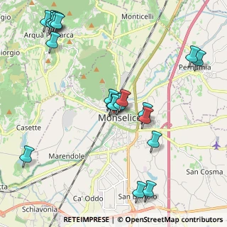 Mappa Via Guinizzelli, 35043 Monselice PD, Italia (2.4915)