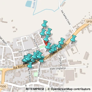 Mappa Via Leonardo da Vinci, 37046 Minerbe VR, Italia (0.21111)