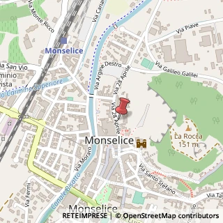 Mappa Via 28 Aprile 1945, 26, 35043 Monselice, Padova (Veneto)