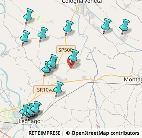 Mappa Via Puccini, 37046 Minerbe VR, Italia (5.28111)