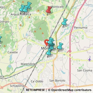 Mappa Via Giacomo Matteotti, 35043 Monselice PD, Italia (2.20909)