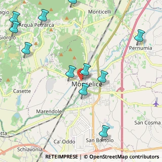 Mappa Via Giacomo Matteotti, 35043 Monselice PD, Italia (2.68727)