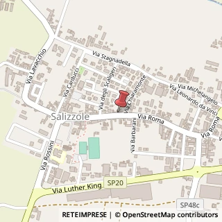 Mappa Piazza Castello, 44, 37056 Salizzole, Verona (Veneto)