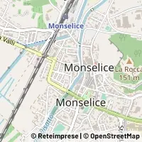 Mapa Monselice
