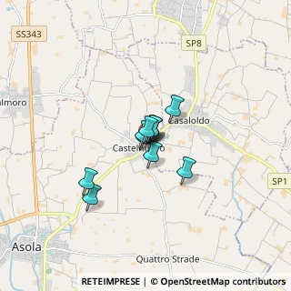 Mappa Strada per Casaloldo, 46041 Asola MN (0.82182)