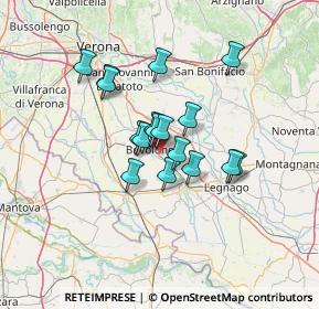 Mappa Via More, 37051 Bovolone VR, Italia (9.70412)