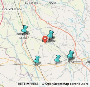 Mappa Via Cavazza, 37051 Bovolone VR, Italia (7.04182)