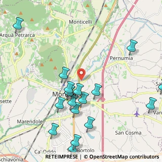 Mappa Via Monte Grappa, 35043 Monselice PD, Italia (2.6555)