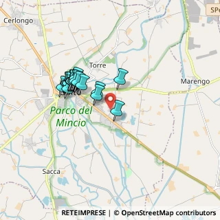 Mappa Via Guglielmo Marconi, 46044 Goito MN, Italia (1.527)