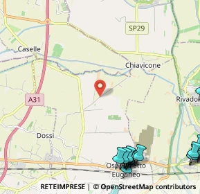 Mappa Via Lande, 35045 Ospedaletto Euganeo PD, Italia (3.7195)