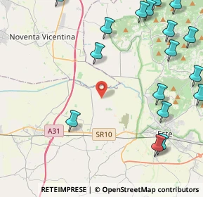 Mappa Via Lande, 35045 Ospedaletto Euganeo PD, Italia (6.481)