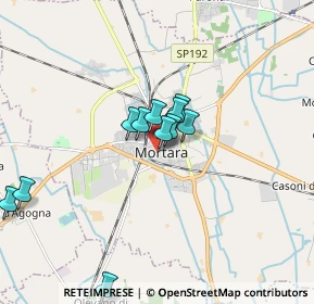 Mappa Via P. Marcaro M, 27036 Mortara PV, Italia (1.46455)
