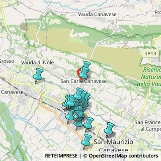 Mappa Via Don Boasso, 10070 San Carlo Canavese TO, Italia (2.049)