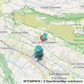 Mappa Via Don Boasso, 10070 San Carlo Canavese TO, Italia (1.55333)