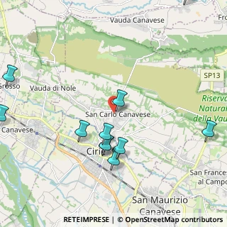 Mappa Via Don Boasso, 10070 San Carlo Canavese TO, Italia (2.50545)