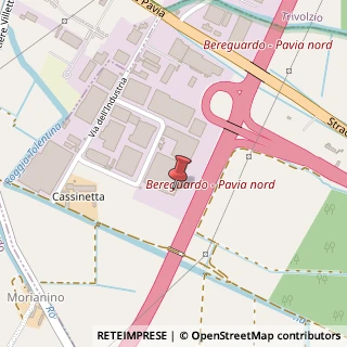 Mappa Via del Commercio, 9, 27021 Torre d'Isola, Pavia (Lombardia)