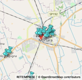 Mappa Via Tagliacarne, 27036 Mortara PV, Italia (1.47545)