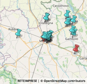 Mappa Via Tagliacarne, 27036 Mortara PV, Italia (5.4465)