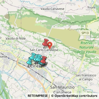 Mappa Via dei Massa, 10070 San Carlo Canavese TO, Italia (1.69636)