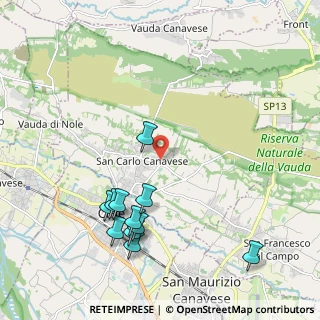 Mappa Via dei Massa, 10070 San Carlo Canavese TO, Italia (2.26364)