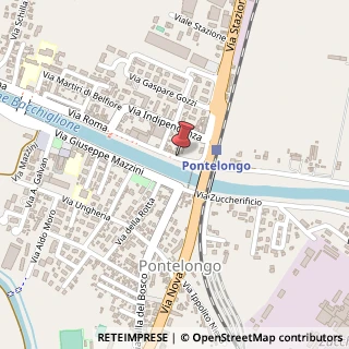 Mappa Via XX Settembre, 17, 35029 Pontelongo, Padova (Veneto)