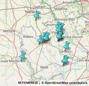 Mappa Via G. Balduzzi, 27036 Mortara PV, Italia (11.028)