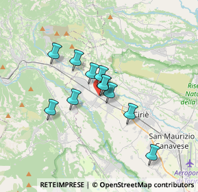 Mappa Via Vittorio Veneto, 10070 Villanova Canavese TO, Italia (2.46818)