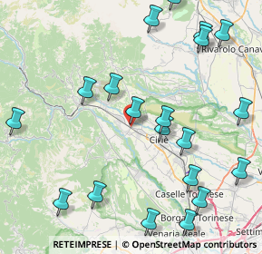 Mappa Via Vittorio Veneto, 10070 Villanova Canavese TO, Italia (10.2715)