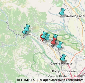 Mappa Via Vittorio Veneto, 10070 Villanova Canavese TO, Italia (6.01273)