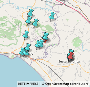 Mappa Via Alcide de Gasperi, 04021 Castelforte LT, Italia (8.09158)