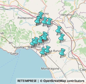 Mappa Via Alcide de Gasperi, 04021 Castelforte LT, Italia (10.32867)
