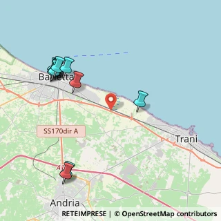 Mappa Complamare Est, 76121 Barletta BT, Italia (5.23182)