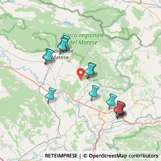 Mappa Via Filette, 81010 Gioia Sannitica CE, Italia (8.26571)