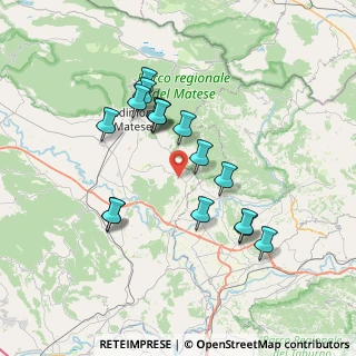 Mappa Via Filette, 81010 Gioia Sannitica CE, Italia (7.08313)