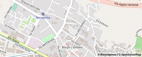 Mappa Terracina