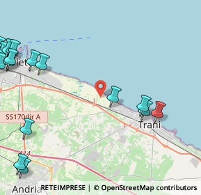 Mappa SS 16 Km 756, 76125 Trani BT, Italia (7.03824)