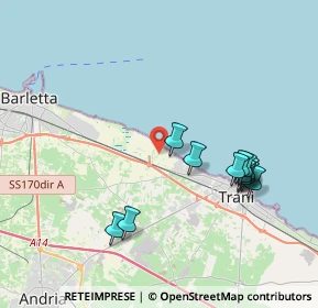 Mappa SS 16 Km 756, 76125 Trani BT, Italia (4.145)