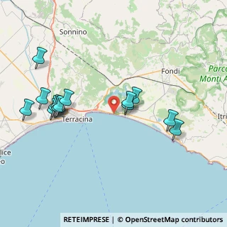 Mappa Salto Di Fondi, 04022 Fondi LT, Italia (8.86571)