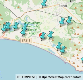 Mappa Via Guado II, 04022 Fondi LT, Italia (5.51267)