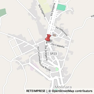 Mappa Via Regina Margherita, 163/165, 82020 Molinara, Benevento (Campania)