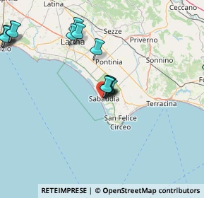 Mappa Via Emanuela Loi, 04016 Sabaudia LT, Italia (23.4115)