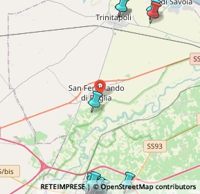 Mappa Via I Maggio, 76017 San Ferdinando di Puglia BT, Italia (7.7965)