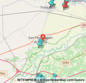 Mappa Via Agostino Novella, 76017 San Ferdinando di Puglia BT, Italia (7.797)