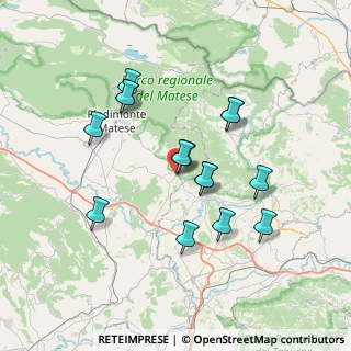 Mappa Via Pozzillo, 81010 Gioia Sannitica CE, Italia (6.968)