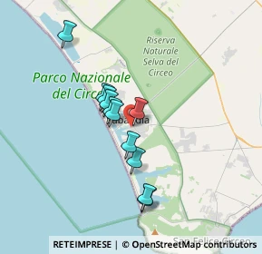 Mappa Via Caracciolo, 04016 Sabaudia LT, Italia (2.89273)