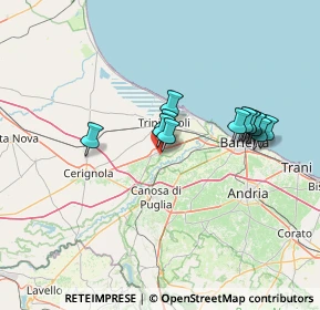 Mappa Via Padre Leonardo Mango, 76017 San Ferdinando di Puglia BT, Italia (12.62833)