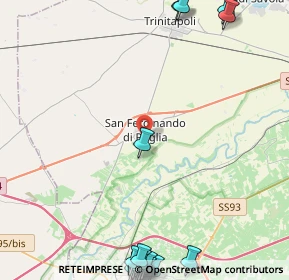 Mappa Via Francesco Saverio Nitti, 76017 San Ferdinando di Puglia BT, Italia (7.6675)