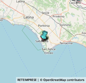 Mappa Via Arciglioni, 04016 Sabaudia LT, Italia (24.52214)