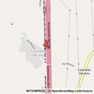 Mappa Via Pescara di Aorivola,  5, 81059 Caianello, Caserta (Campania)