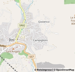 Mappa 04020 Itri LT, Italia (0.32692)